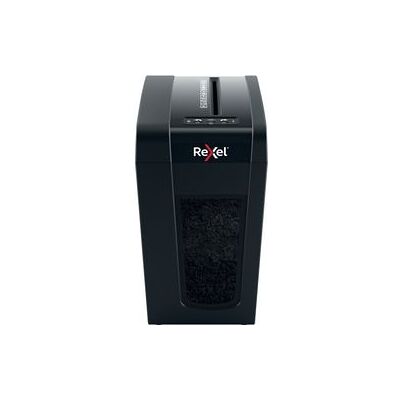 Rexel secure x10-sl stille papierversnipperaar - p4 micro snippers - tot 6 vel - 10l - zwart Rexel secure x10-sl stille papierversnipperaar - p4 micro snippers - tot 6 vel - 10l - zwart