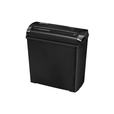 Papierversnipperaar P-25S Fellowes 11L stroken 7mm zwart Papierversnipperaar P-25S Fellowes 11L stroken 7mm zwart