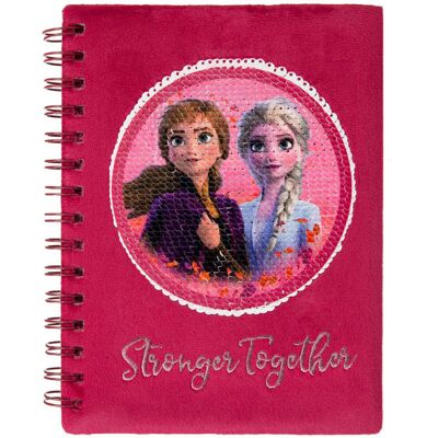 Undercover Notitieboek a5 disney frozen met pailletten Multi kleuren Undercover Notitieboek a5 disney frozen met pailletten Multi kleuren