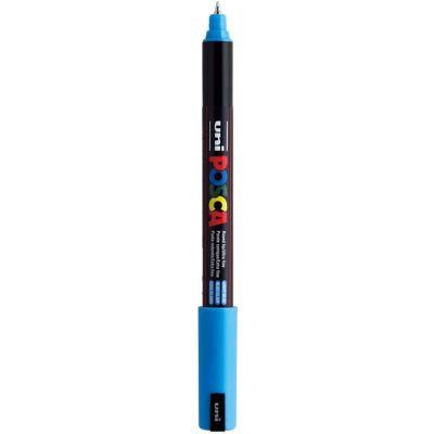 Uni Posca marker pc-1mr lichtblauw - extra fine 0,7mm Lichtblauw Uni Posca marker pc-1mr lichtblauw - extra fine 0,7mm Lichtblauw