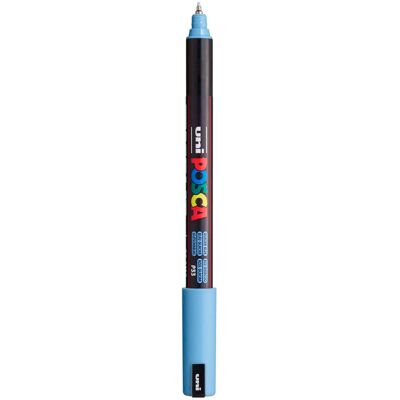 Uni Posca marker pc-1mr ijsblauw - extra fine 0,7mm IJsblauw Uni Posca marker pc-1mr ijsblauw - extra fine 0,7mm IJsblauw