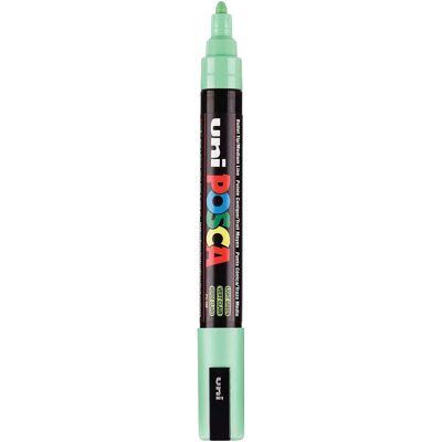 Uni Posca verfmarker pc5m lichtgroen - conische punt 2,5 mm Lichtgroen Uni Posca verfmarker pc5m lichtgroen - conische punt 2,5 mm Lichtgroen