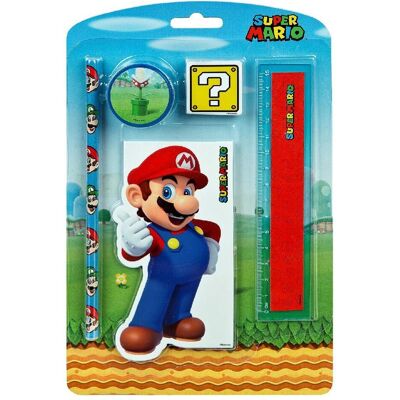 Kids Licensing Super mario stationery set, 5dlg. Kids Licensing Super mario stationery set, 5dlg.