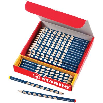 STABILO easygraph schoolverpakking grafietpotloden - 48st. Grafiet Grijs STABILO easygraph schoolverpakking grafietpotloden - 48st. Grafiet Grijs