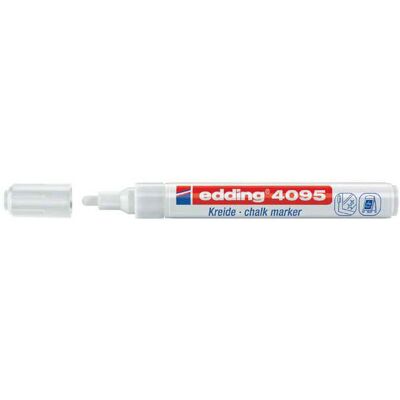 Quantore Krijtstift edding wit, 2st. Multi kleuren Quantore Krijtstift edding wit, 2st. Multi kleuren