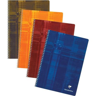 Clairefontaine schrift ft a4, 100 bladzijden, gelijnd, met kantlijn 10 stuks Clairefontaine schrift ft a4, 100 bladzijden, gelijnd, met kantlijn 10 stuks