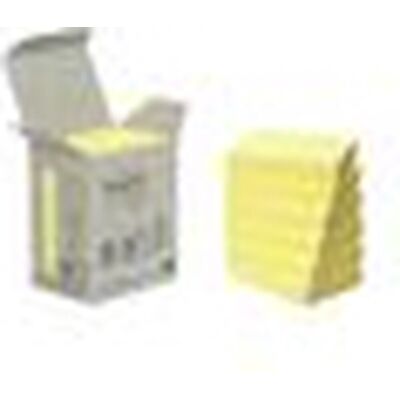 Post-it - recycled notes 100 vel ft 38 x 51 mm geel pak van 6 blokken Post-it - recycled notes 100 vel ft 38 x 51 mm geel pak van 6 blokken