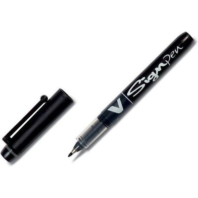 Pilot Boligrafo de tinta líquida v-sign zwart 0,6 mm (12 stuks) Pilot Boligrafo de tinta líquida v-sign zwart 0,6 mm (12 stuks)