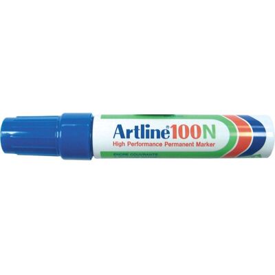 Artline 100 neat - permanent marker - 1 stuk - 7,5-12mm lijndikte - blauw Artline 100 neat - permanent marker - 1 stuk - 7,5-12mm lijndikte - blauw