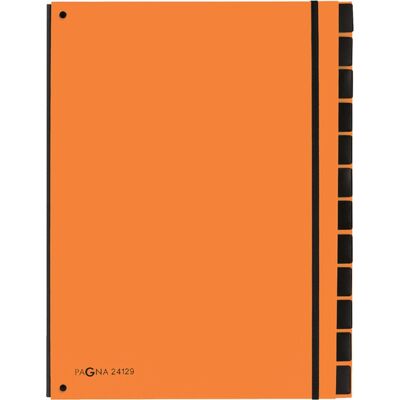 Pagna Sorteermap trend 12 tabs a4 oranje Pagna Sorteermap trend 12 tabs a4 oranje
