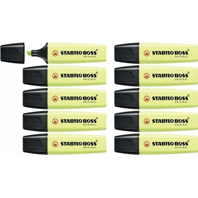 STABILO Boss Pastel Markeerstift - Limette - 1 Stuk - Markeerder STABILO Boss Pastel Markeerstift - Limette - 1 Stuk - Markeerder
