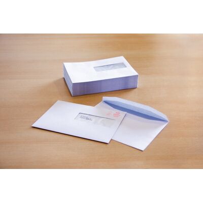 Raadhuis dienstenvelop - 162x229mm - c5 - venster rechts - gegomd - wit - 500 stuks Raadhuis dienstenvelop - 162x229mm - c5 - venster rechts - gegomd - wit - 500 stuks