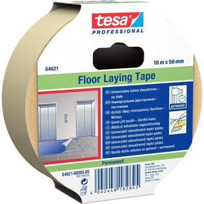 Tesa Professional Transparent double-sided self-adhesive tape pp-carrier and synthetic rubber Tesa Professional Transparent double-sided self-adhesive tape pp-carrier and synthetic rubber