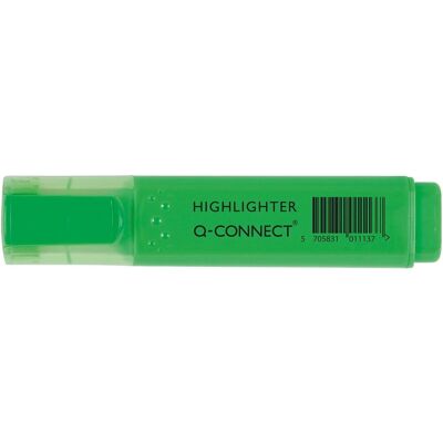 Q-CONNECT markeerstift, groen 10 stuks Q-CONNECT markeerstift, groen 10 stuks