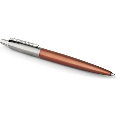Parker jotter balpen chelsea oranje medium punt en blauwe inkt geschenkdoos Parker jotter balpen chelsea oranje medium punt en blauwe inkt geschenkdoos