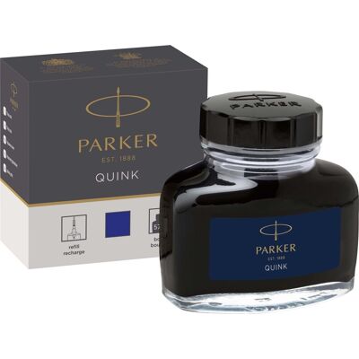 Parker vulpeninktfles blauwe quink inkt 57 ml schrijfinkt voor vulpen Parker vulpeninktfles blauwe quink inkt 57 ml schrijfinkt voor vulpen