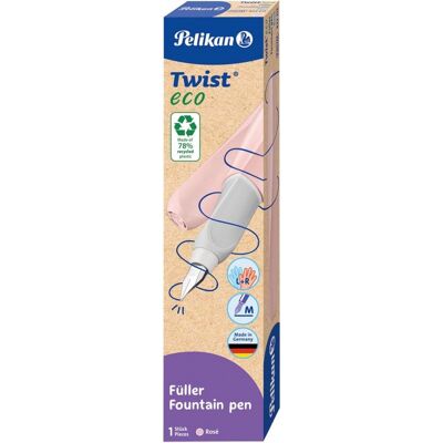 Pelikan vulpen twist eco p457 rosé m Pelikan vulpen twist eco p457 rosé m