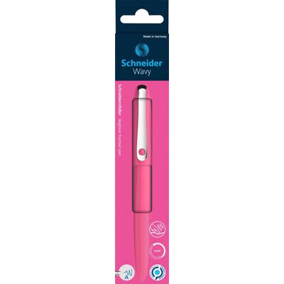 Schneider Schrijfwaren Schneider vulpen - wavy - roze - s-162119 Schneider Schrijfwaren Schneider vulpen - wavy - roze - s-162119