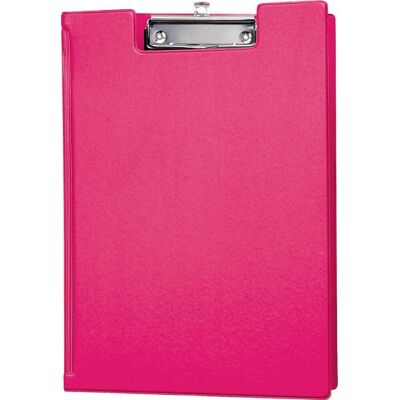 MAUL Klembordmap a4 staand + penlus neon roze MAUL Klembordmap a4 staand + penlus neon roze