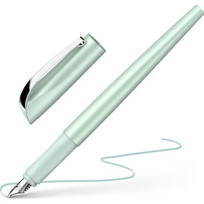 Schneider Schrijfwaren Schneider kalligrafie vulpen - callissima - mint - lijnbreedte 1,1mm - s-163711 Schneider Schrijfwaren Schneider kalligrafie vulpen - callissima - mint - lijnbreedte 1,1mm - s-163711
