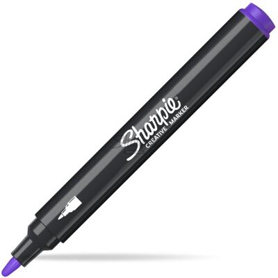 Sharpie acrylmarker met ronde punt, paars Sharpie acrylmarker met ronde punt, paars