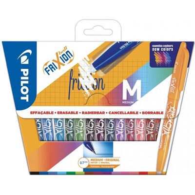 Pilot frixion - rollerball pennenset - uitwisbaar - 12 stuks in karton Pilot frixion - rollerball pennenset - uitwisbaar - 12 stuks in karton