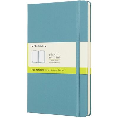 Moleskine classic notitieboek - large - hardcover - blanco - rif blauw Moleskine classic notitieboek - large - hardcover - blanco - rif blauw