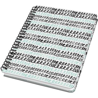 Sigel spiraal notitieboek jolie a5 hardcover 120 pagina's 100 grams papier dots curly mint Sigel spiraal notitieboek jolie a5 hardcover 120 pagina's 100 grams papier dots curly mint