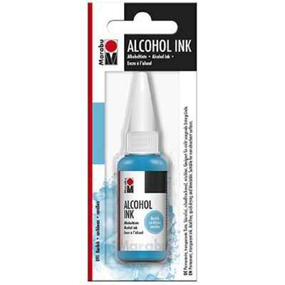 Marabu alcohol inkt permanent, zwart, 20 ml Marabu alcohol inkt permanent, zwart, 20 ml