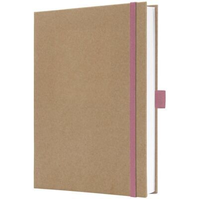 Sigel jolie notitieboek a5 kraft pure pink blanco pagina's Sigel jolie notitieboek a5 kraft pure pink blanco pagina's