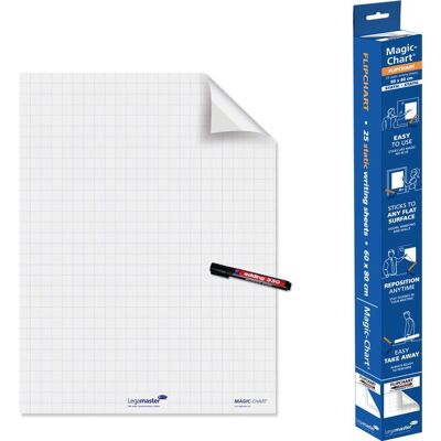Legamaster magic-chart flipchart folie 60x80cm Legamaster magic-chart flipchart folie 60x80cm