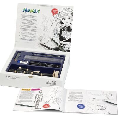 Faber-Castell tekenstift - pitt artist pen - manga starter set - tekenset - fc-167152 Faber-Castell tekenstift - pitt artist pen - manga starter set - tekenset - fc-167152