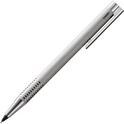 Lamy logo vulpotlood geborsteld staal Lamy logo vulpotlood geborsteld staal