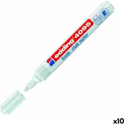 Edding Krijtstift 4095 rond wit 2-3mm 1 stuk 10 stuks Edding Krijtstift 4095 rond wit 2-3mm 1 stuk 10 stuks