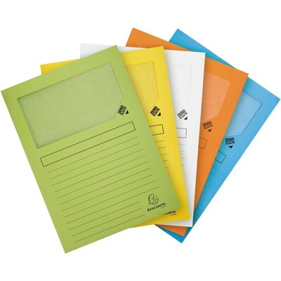 Exacompta l-map forever voor ft a4 pak van 25 stuks geassorteerde pastelkleuren Exacompta l-map forever voor ft a4 pak van 25 stuks geassorteerde pastelkleuren