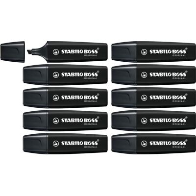 Stabilo Boss Original Markeerder - Gehaaste Punt - 10 Eenheden Stabilo Boss Original Markeerder - Gehaaste Punt - 10 Eenheden