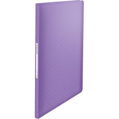 Esselte colour'breeze showalbum a4 - met 60 hoezen voor 120 vellen - voor het presenteren en bewaren van documenten - lavendel Esselte colour'breeze showalbum a4 - met 60 hoezen voor 120 vellen - voor het presenteren en bewaren van documenten - lavendel