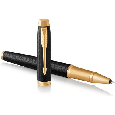 Parker im rollerballpen premium zwart fijne punt zwarte inkt geschenkdoos Parker im rollerballpen premium zwart fijne punt zwarte inkt geschenkdoos