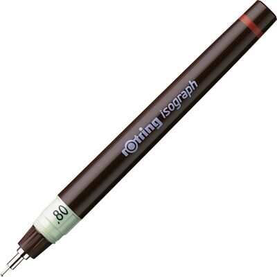 Rotring isograph technische tekenpen 0,80 mm navulbare fineliner Rotring isograph technische tekenpen 0,80 mm navulbare fineliner