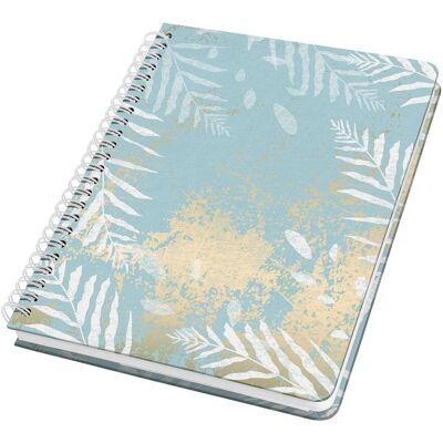 Sigel spiraal notitieboek jolie a5 hardcover 120 pagina's dots 100 grams papier heavenly leaves Sigel spiraal notitieboek jolie a5 hardcover 120 pagina's dots 100 grams papier heavenly leaves