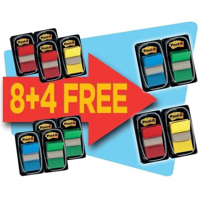 Post-it 8 pi index 680+4 disp.gratis Post-it 8 pi index 680+4 disp.gratis