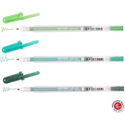 Sakura gelly roll metallic set 3 gelpennen forest Multi Kleuren Sakura gelly roll metallic set 3 gelpennen forest Multi Kleuren
