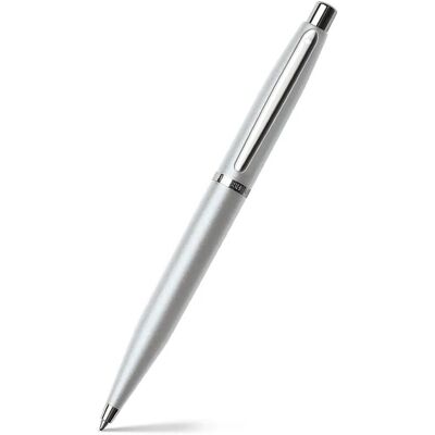 Sheaffer balpen - vfm e9400 - strobe silver chrome plated Sheaffer balpen - vfm e9400 - strobe silver chrome plated