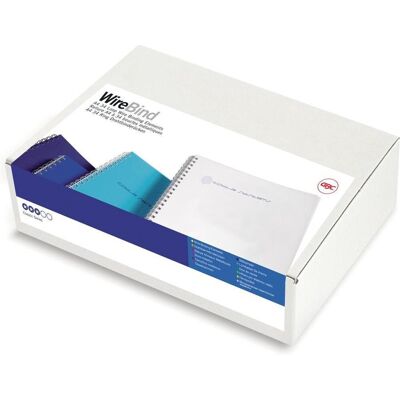 GBC draadrug wit - a4 - 8 mm - 34 lussen - 100 stuks GBC draadrug wit - a4 - 8 mm - 34 lussen - 100 stuks
