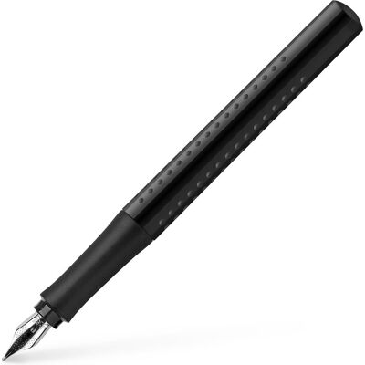 Faber-Castell vulpen - grip 2010 - schrijfbreedte b - zwart - fc-140832 Faber-Castell vulpen - grip 2010 - schrijfbreedte b - zwart - fc-140832