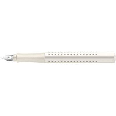 Faber-Castell vulpen - grip 2010 - f - harmony coconut milk - fc-140822 Faber-Castell vulpen - grip 2010 - f - harmony coconut milk - fc-140822