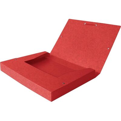 Oxford Elba elastobox top file+ rug van 4 cm, rood Oxford Elba elastobox top file+ rug van 4 cm, rood