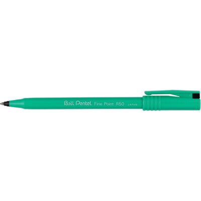 Pentel Rollerpen r50 medium zwart 12 stuks Pentel Rollerpen r50 medium zwart 12 stuks