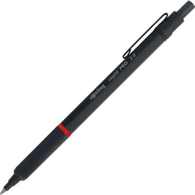 Rotring rapid pro-vulpotlood - 2,0 mm - zwarte behuizing Rotring rapid pro-vulpotlood - 2,0 mm - zwarte behuizing