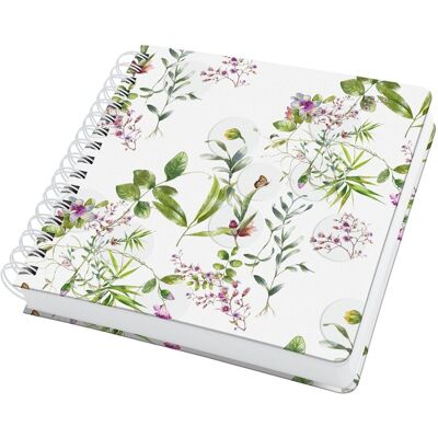 Sigel jolie notitieboek - formaat a5 - vierkant spiraal - fairytale garden - si-jq101 Sigel jolie notitieboek - formaat a5 - vierkant spiraal - fairytale garden - si-jq101